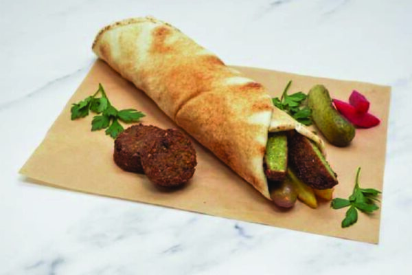 Falafel wrap